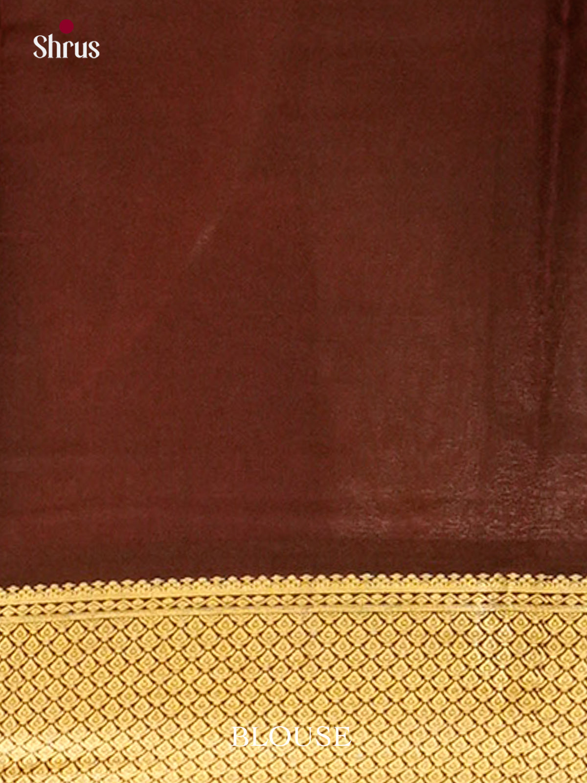 Rust Orange Mysore Silk Saree | Dark Brown Contrast Border