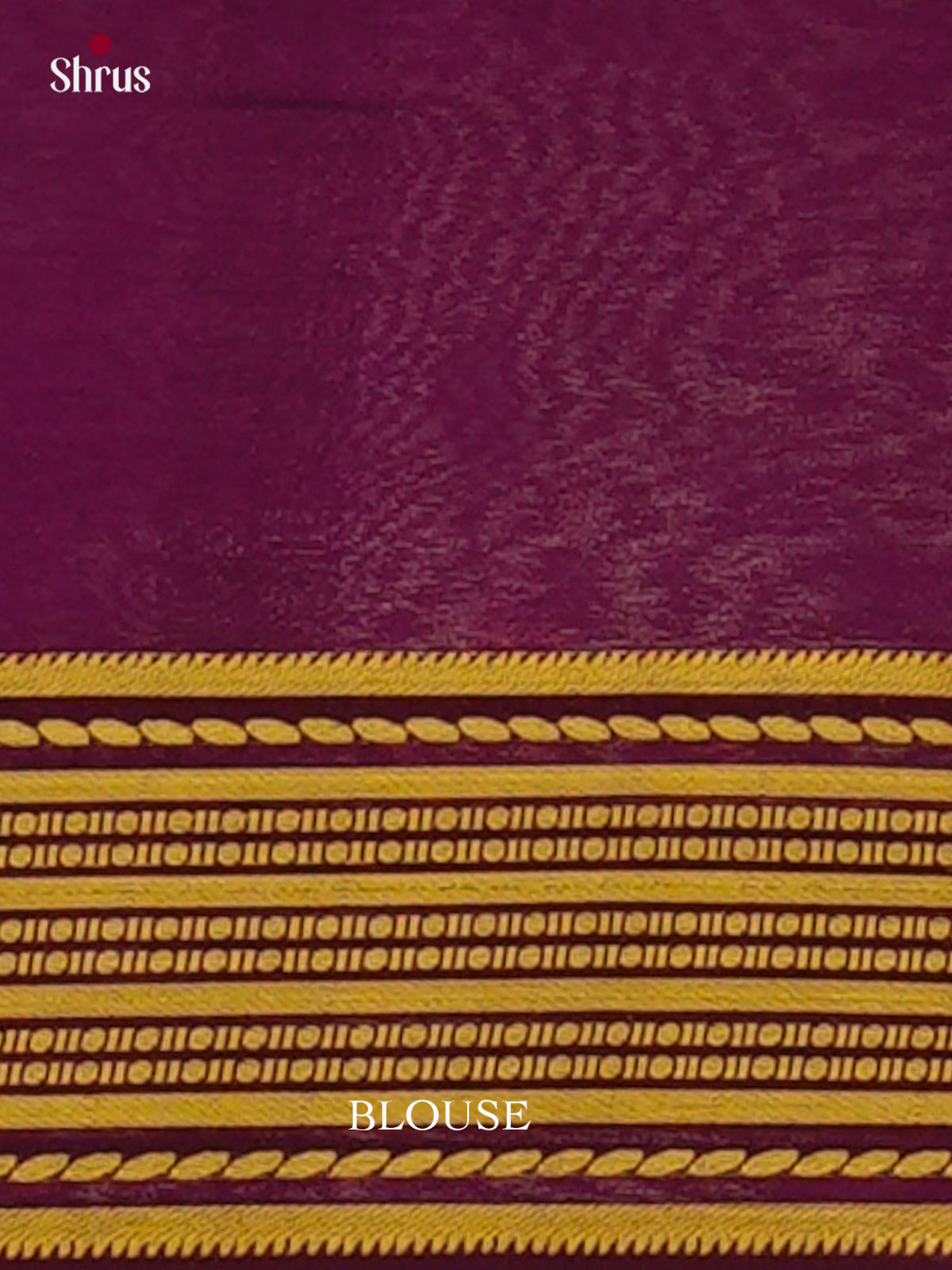 Purple Mysore Silk Saree | Violet Contrast Border