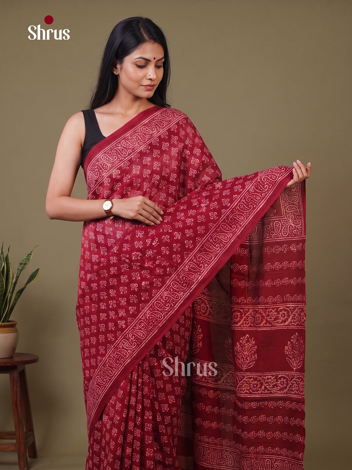 Mul Mul Cotton Saree - EGS02149