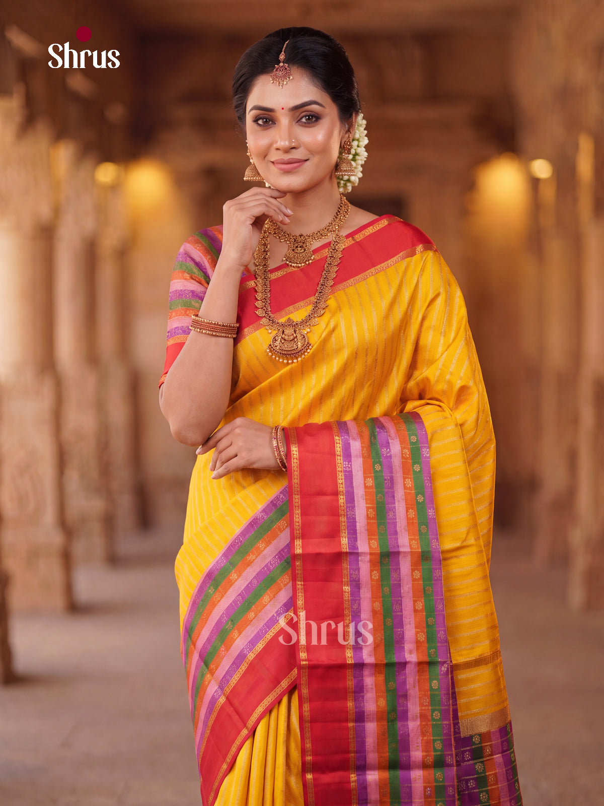 Kanchipuram silk Saree - EGS03238