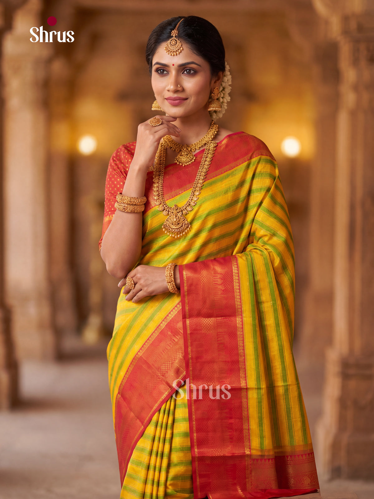 Kanchipuram silk Saree - EGS03316