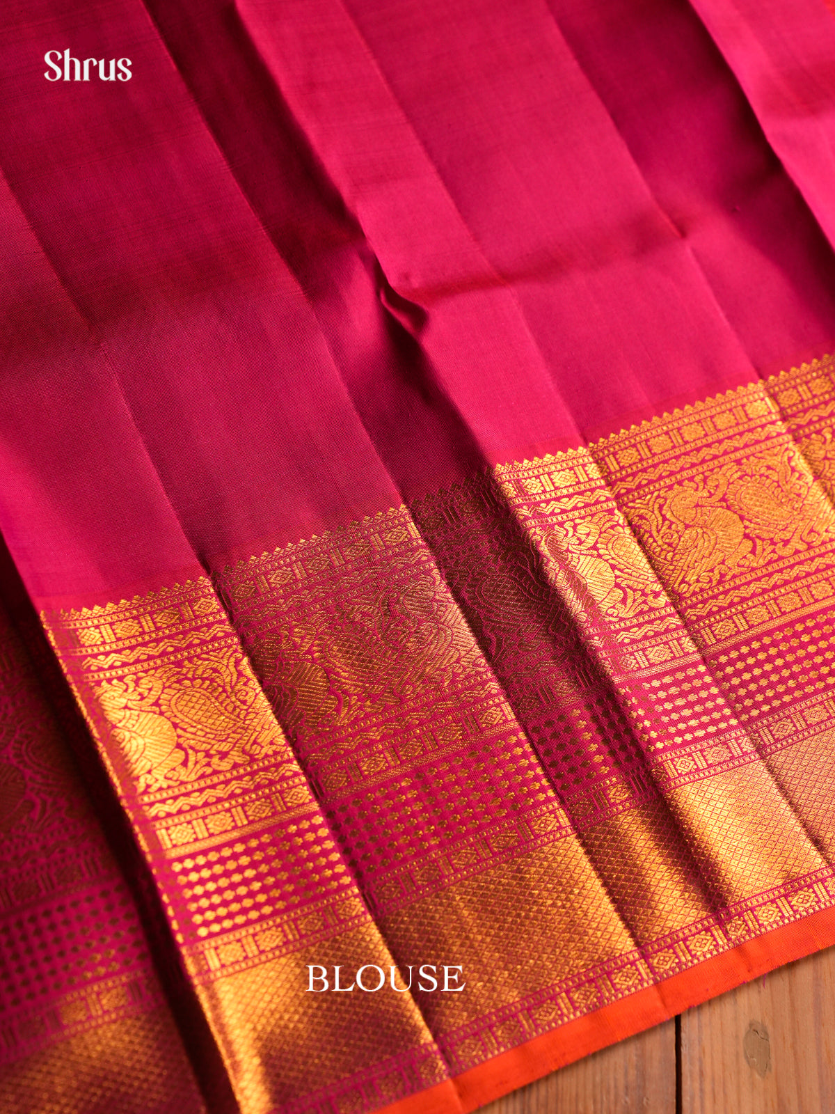 Kanchipuram silk Saree - EGS03339