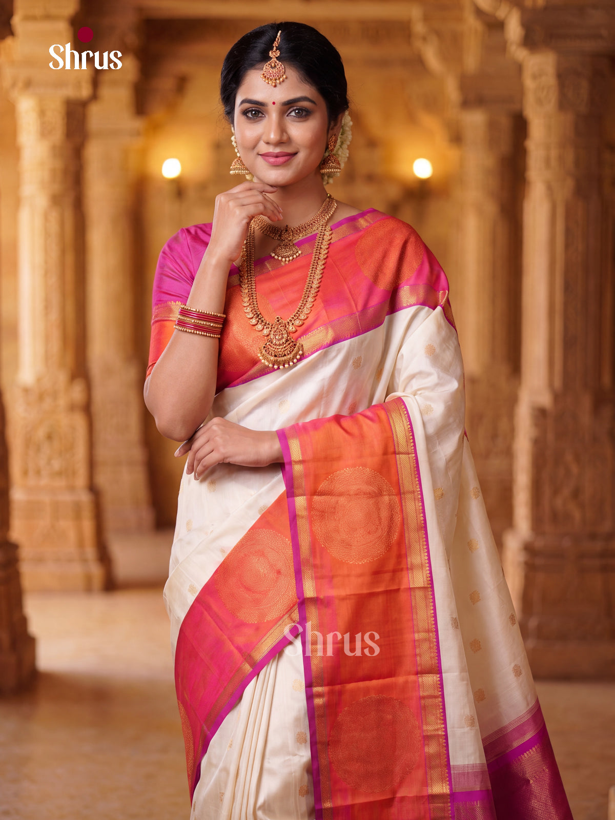 Kanchipuram silk Saree - EGS03373