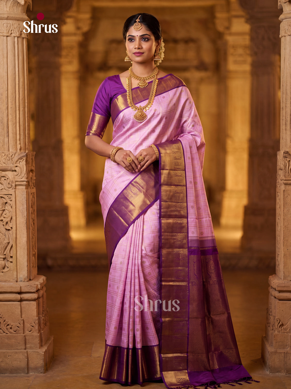 Kanchipuram silk Saree - EGS03375