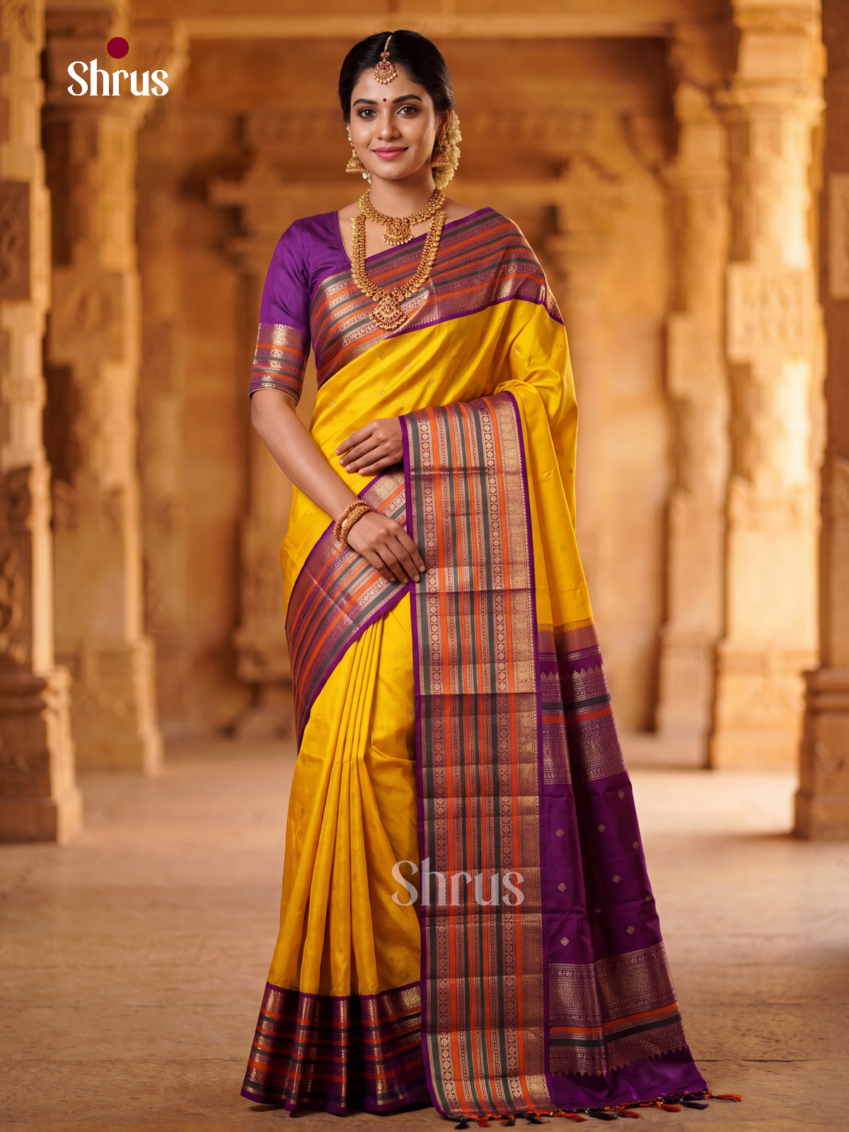 Kanchipuram silk Saree - EGS03376