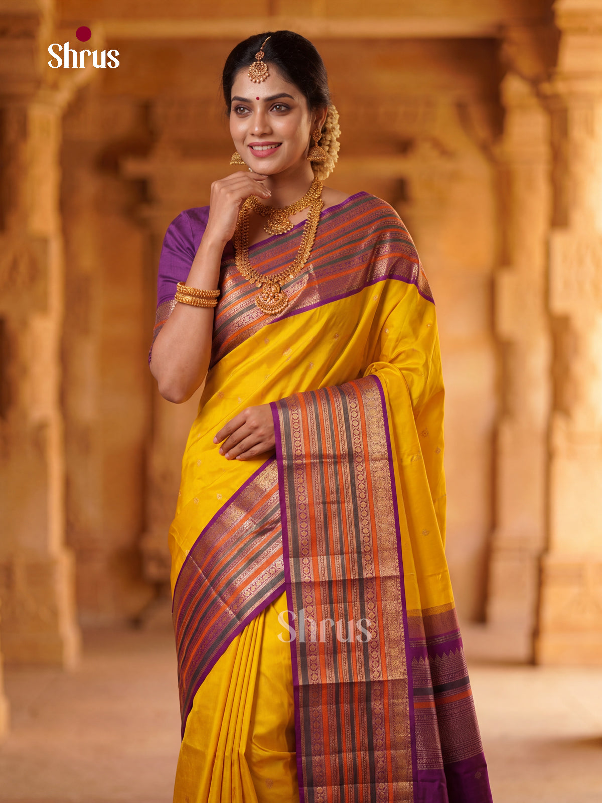 Kanchipuram silk Saree - EGS03376