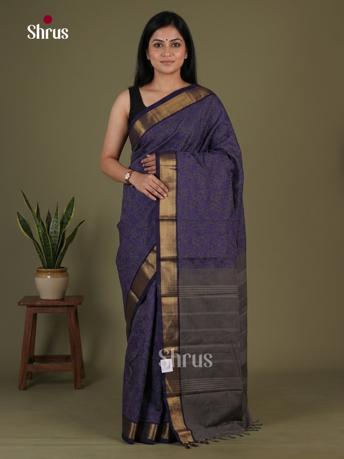 Kanchi Cotton Saree - EGS06020