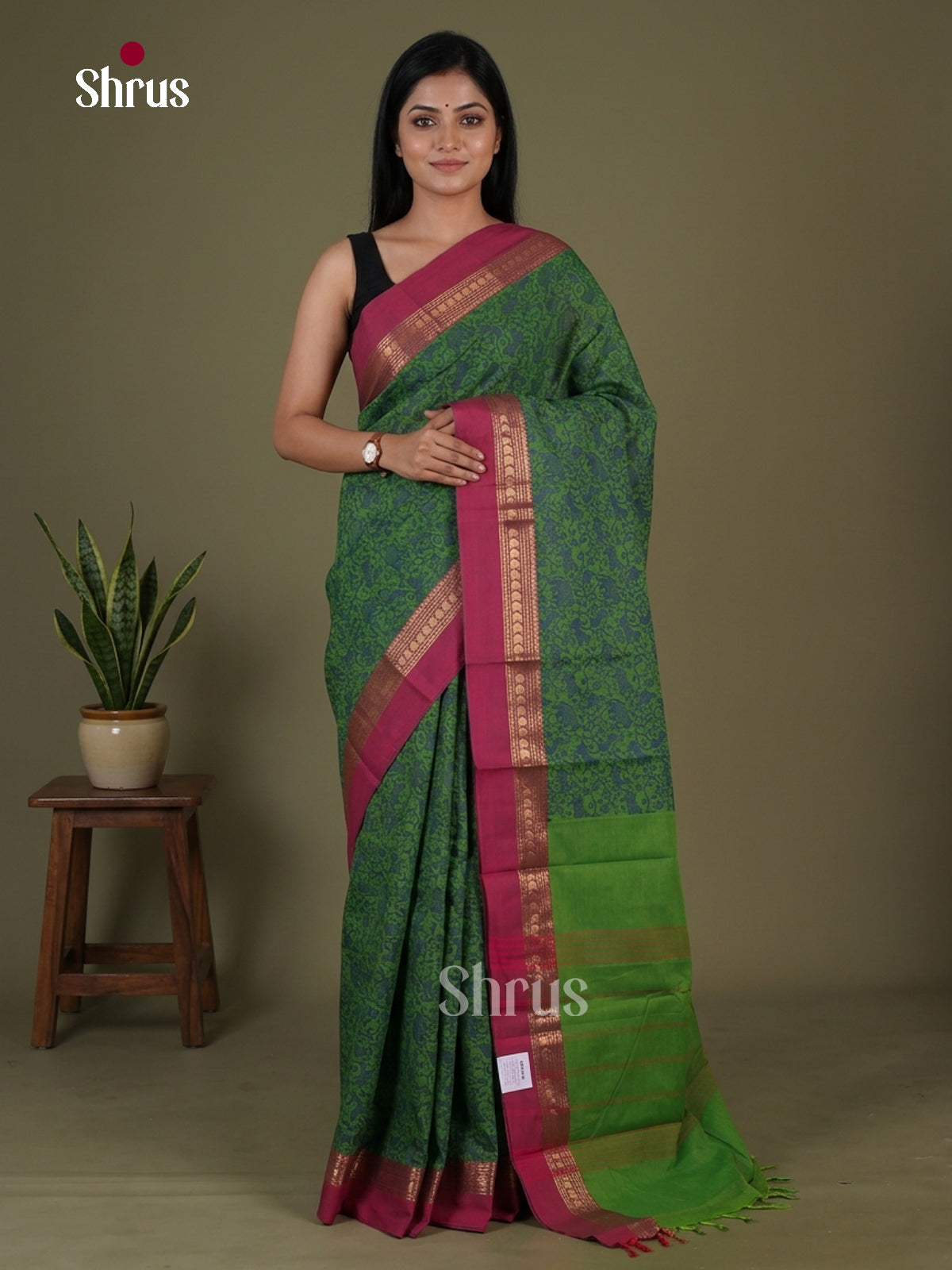 Kanchi Cotton Saree - EGS06021