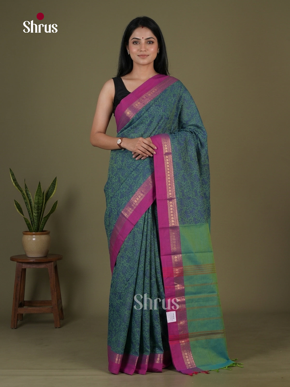 Kanchi Cotton Saree - EGS06023