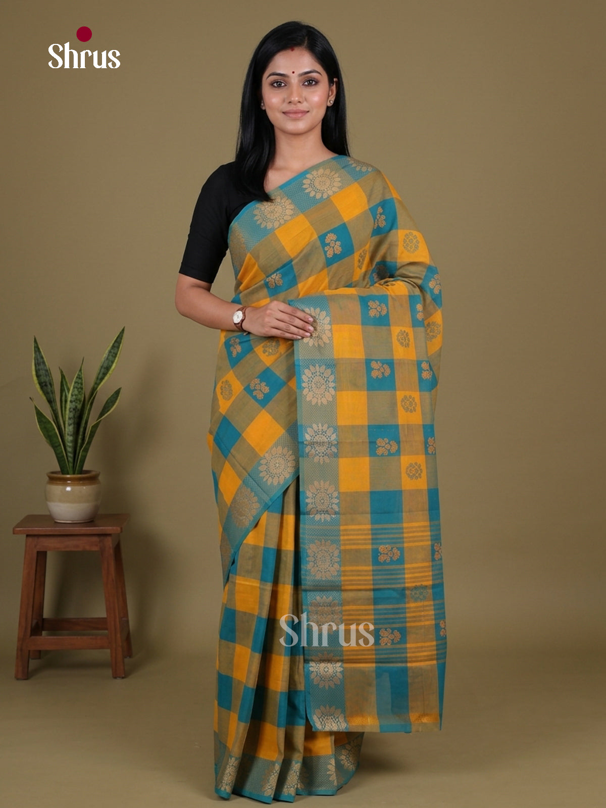 Chettinad Cotton Saree - EGS06046