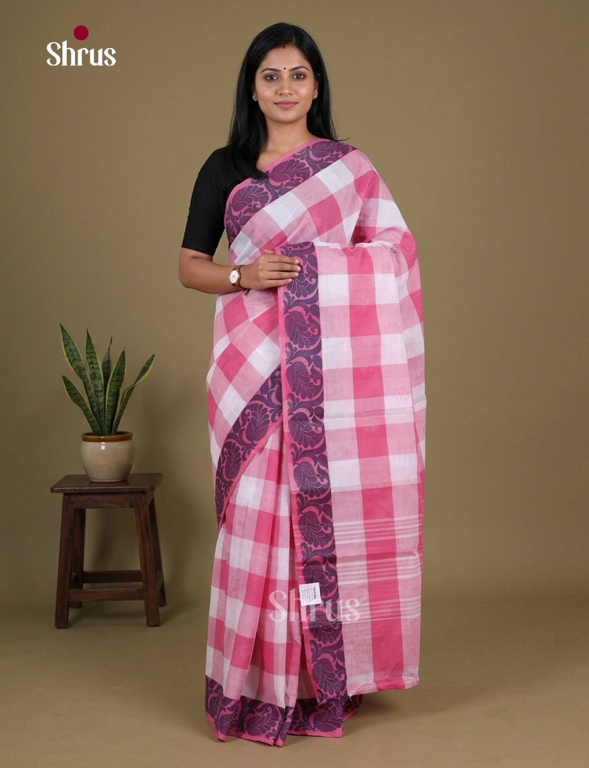 Chettinad Cotton Saree - EGS06047 - Shop on Shrus.com
