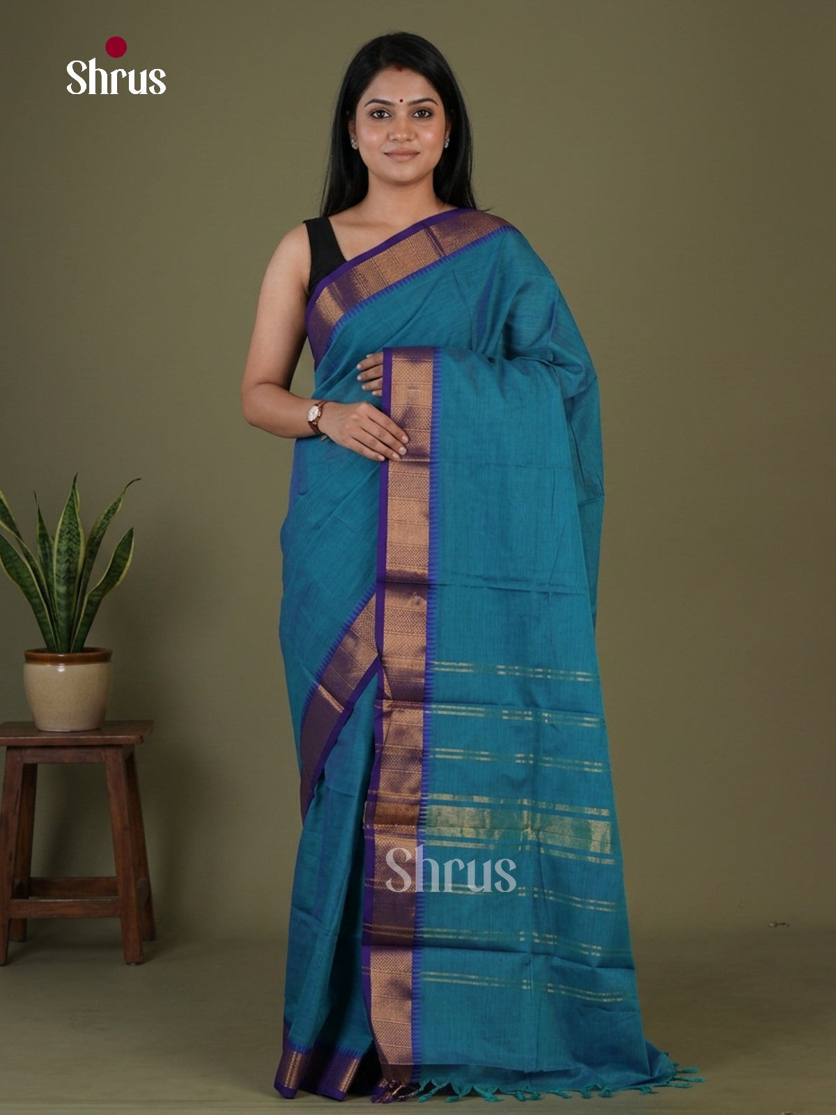 Chettinad Cotton Saree - EGS07036