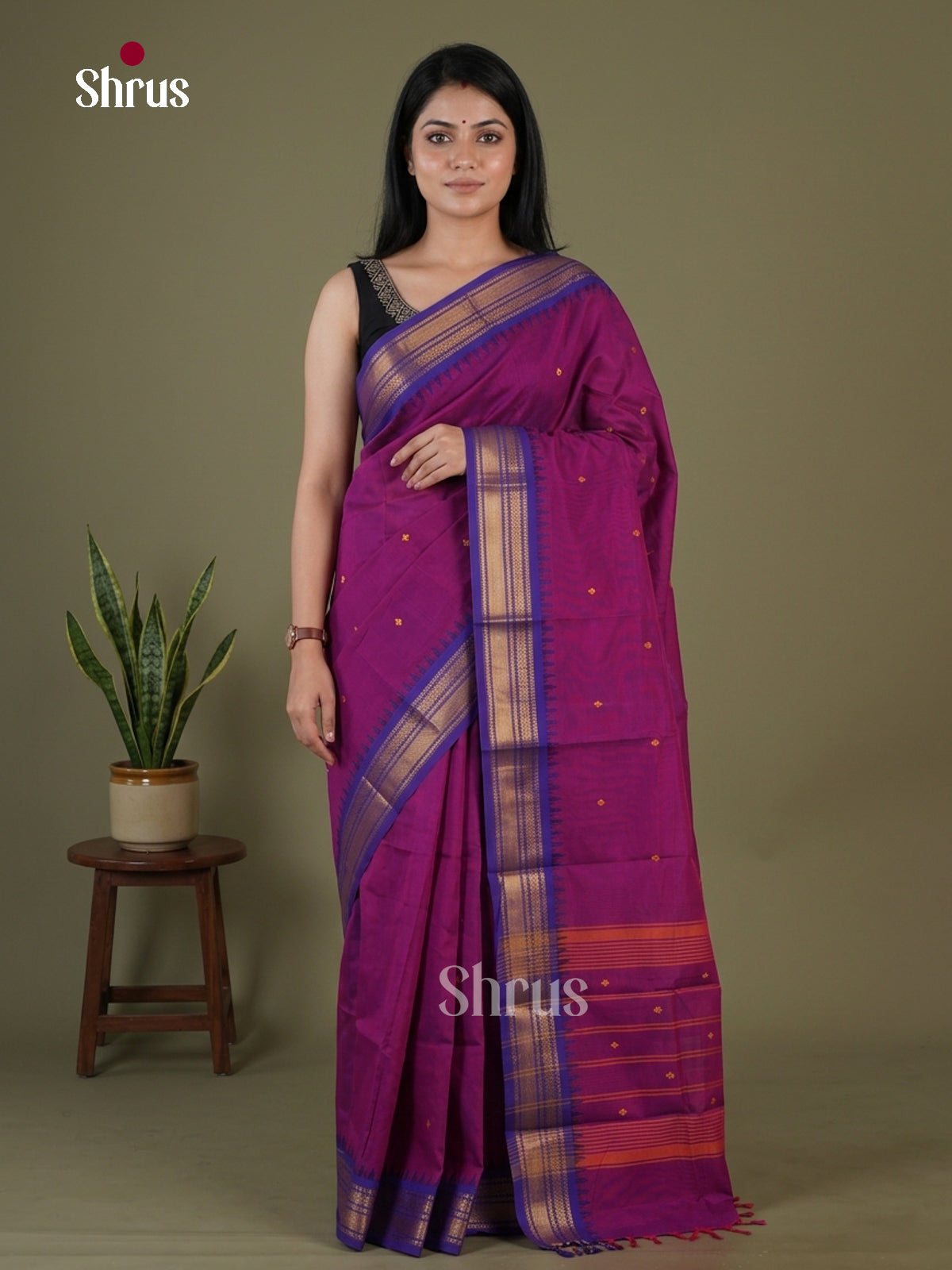 Chettinad Cotton Saree - EGS08008