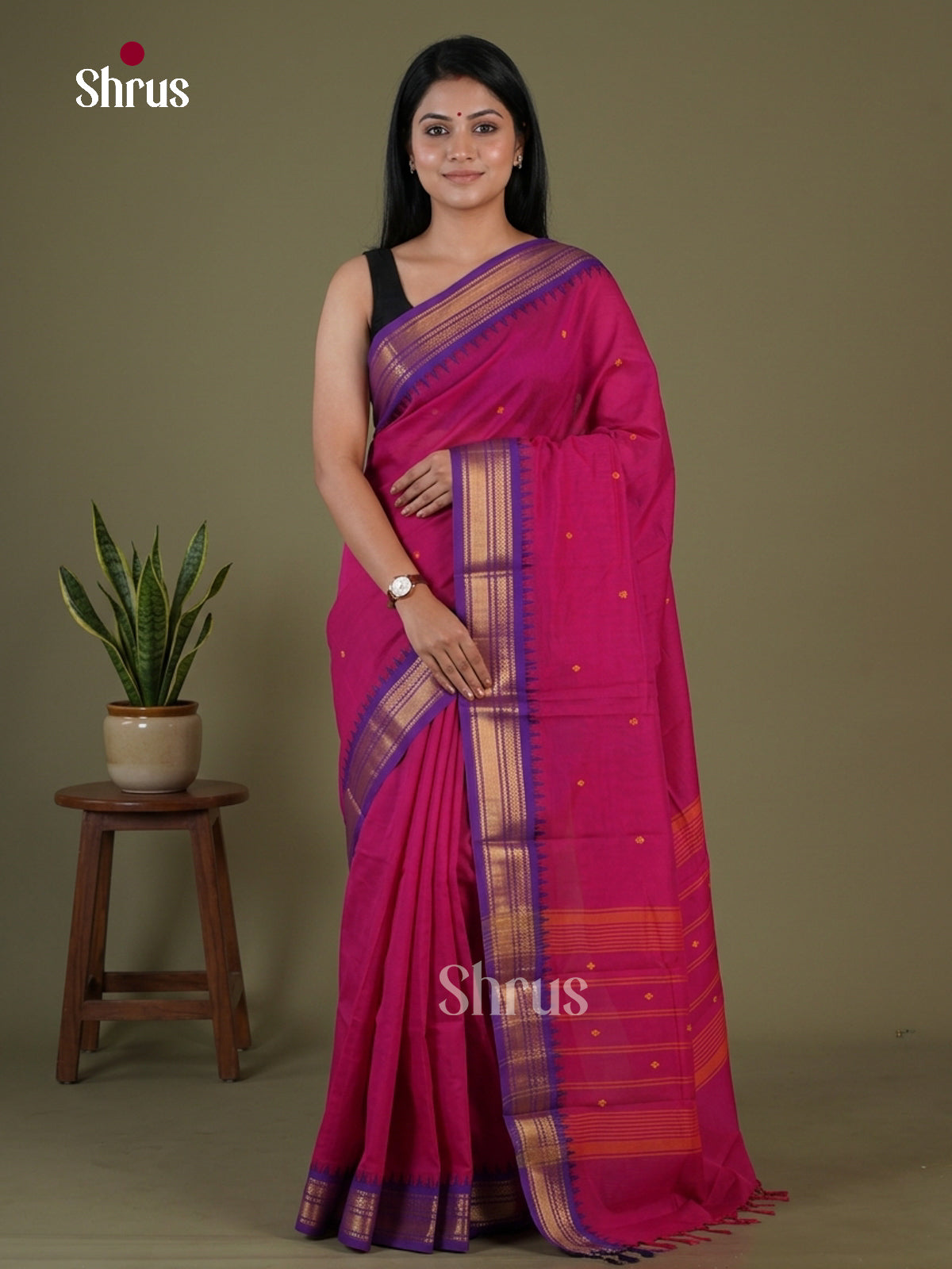 Chettinad Cotton Saree - EGS08010
