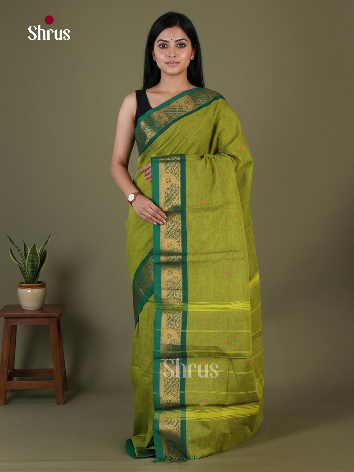 Chettinad Cotton Saree - EGS09037
