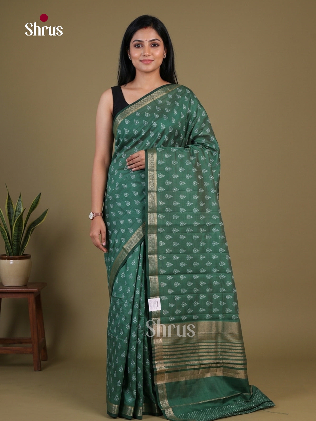 Semi Rawsilk Saree - EGS10003