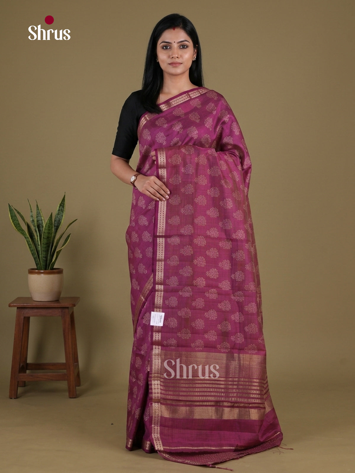 Semi Rawsilk Saree - EGS10006