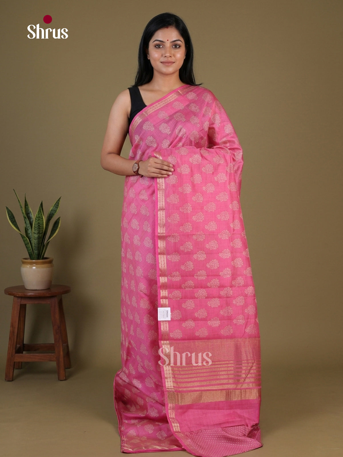 Semi Rawsilk Saree - EGS10007