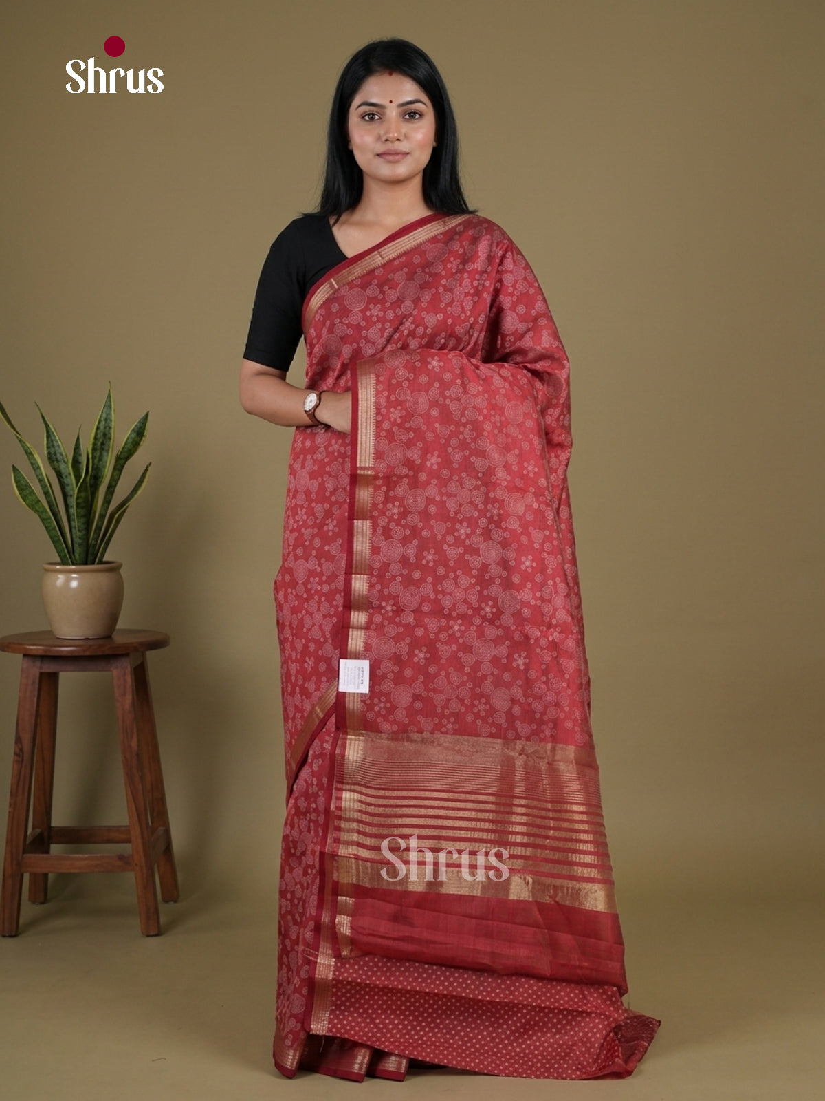 Semi Rawsilk Saree - EGS10009
