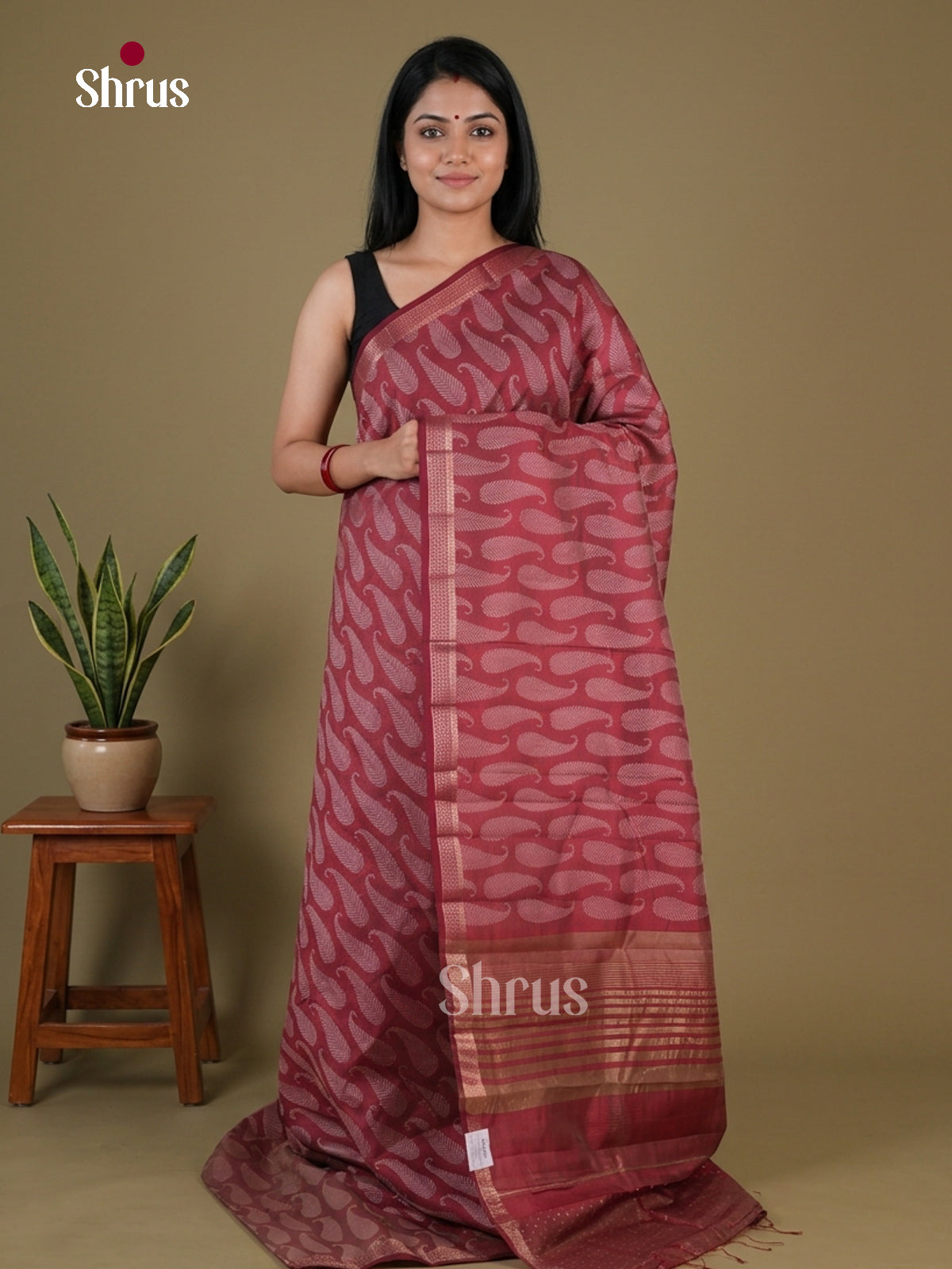 Semi Rawsilk Saree - EGS10012