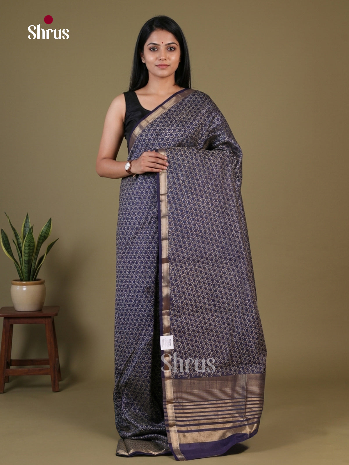 Semi Rawsilk Saree - EGS10024