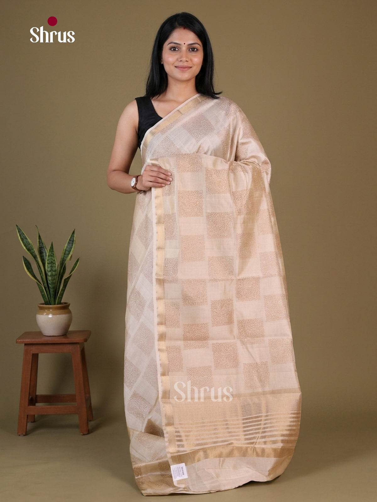 Semi Rawsilk Saree - EGS10031