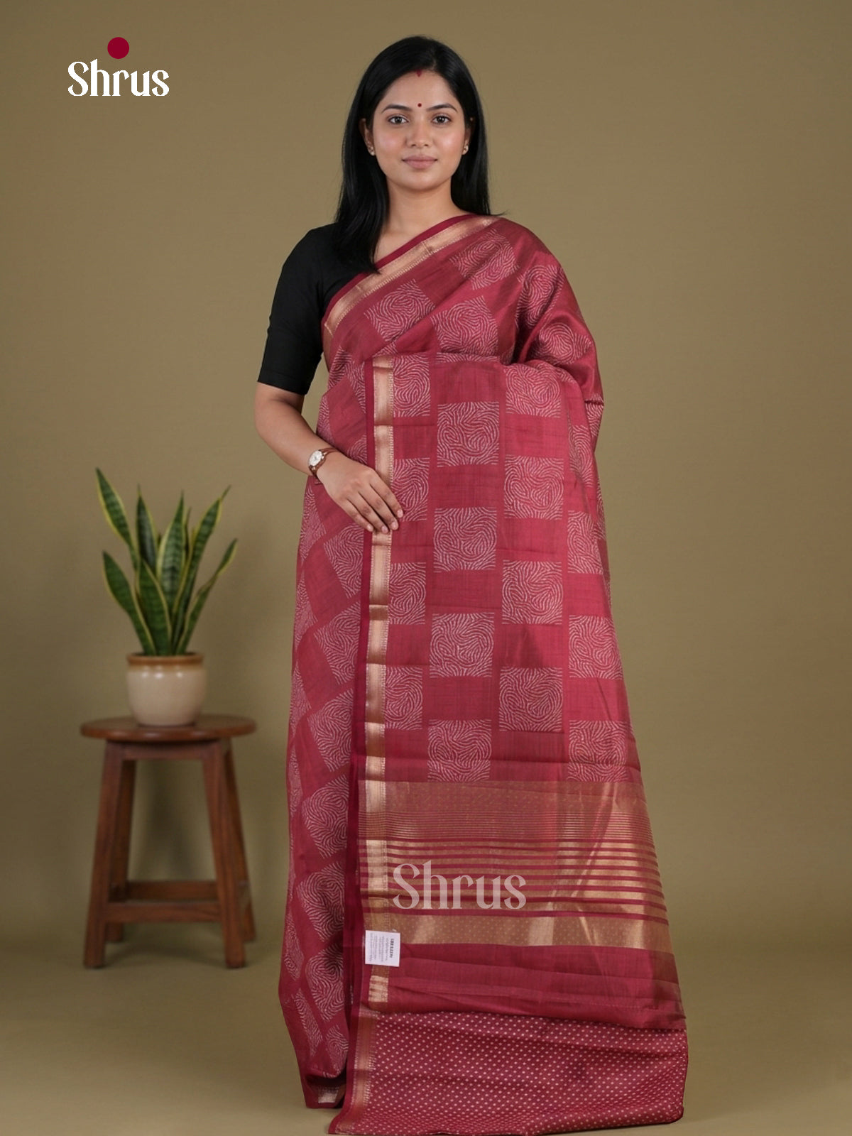 Semi Rawsilk Saree - EGS10032