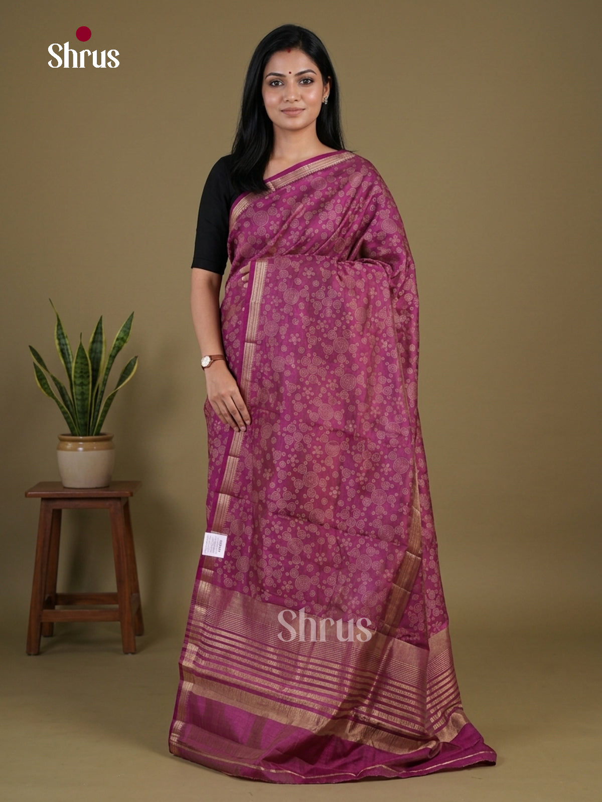 Semi Rawsilk Saree - EGS10044