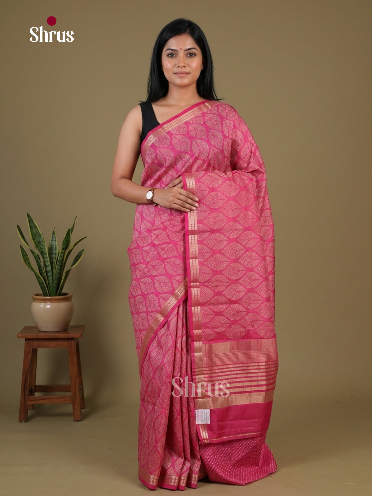 Semi Rawsilk Saree - EGS10072