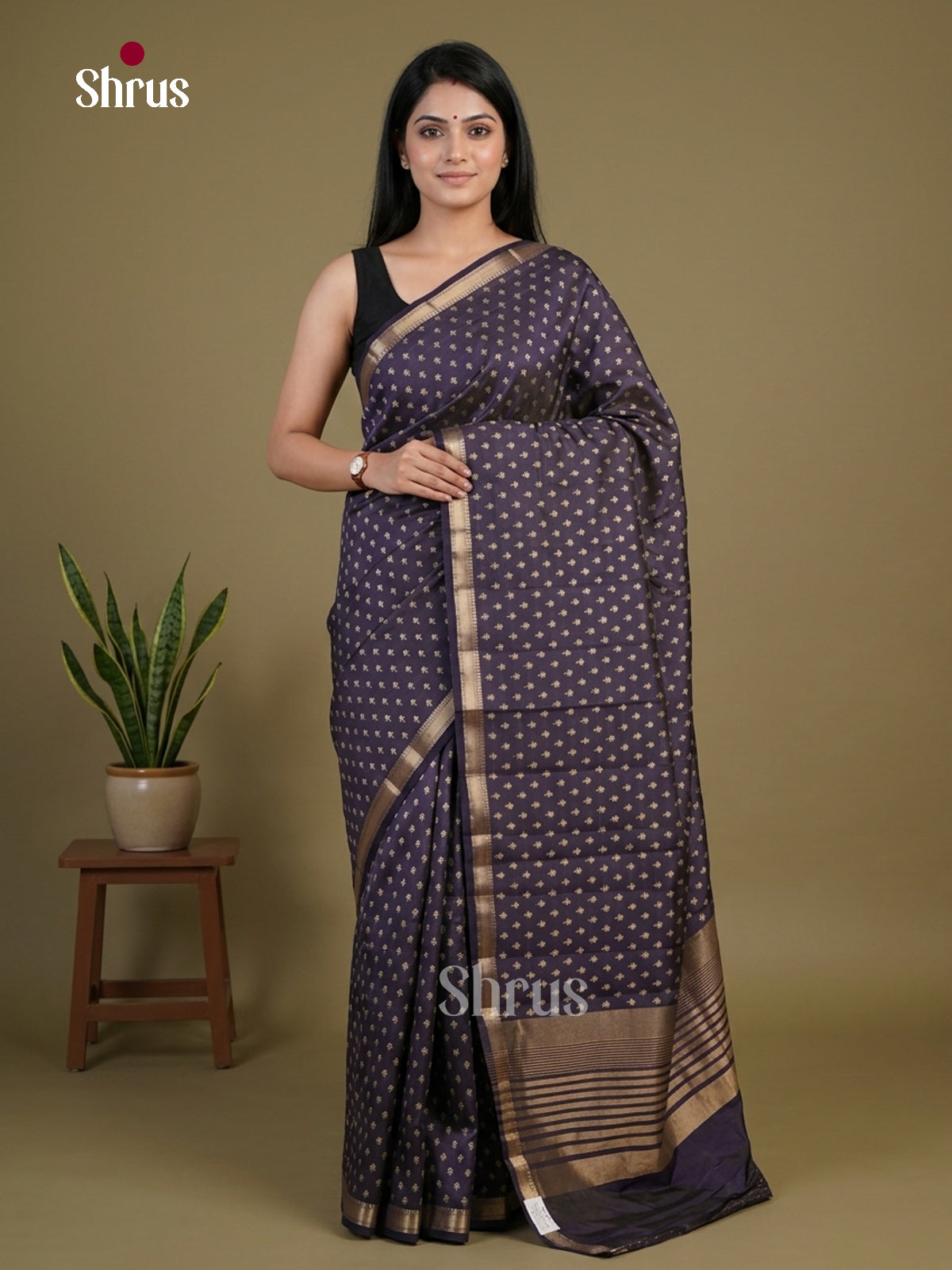 Semi Rawsilk Saree - EGS10105
