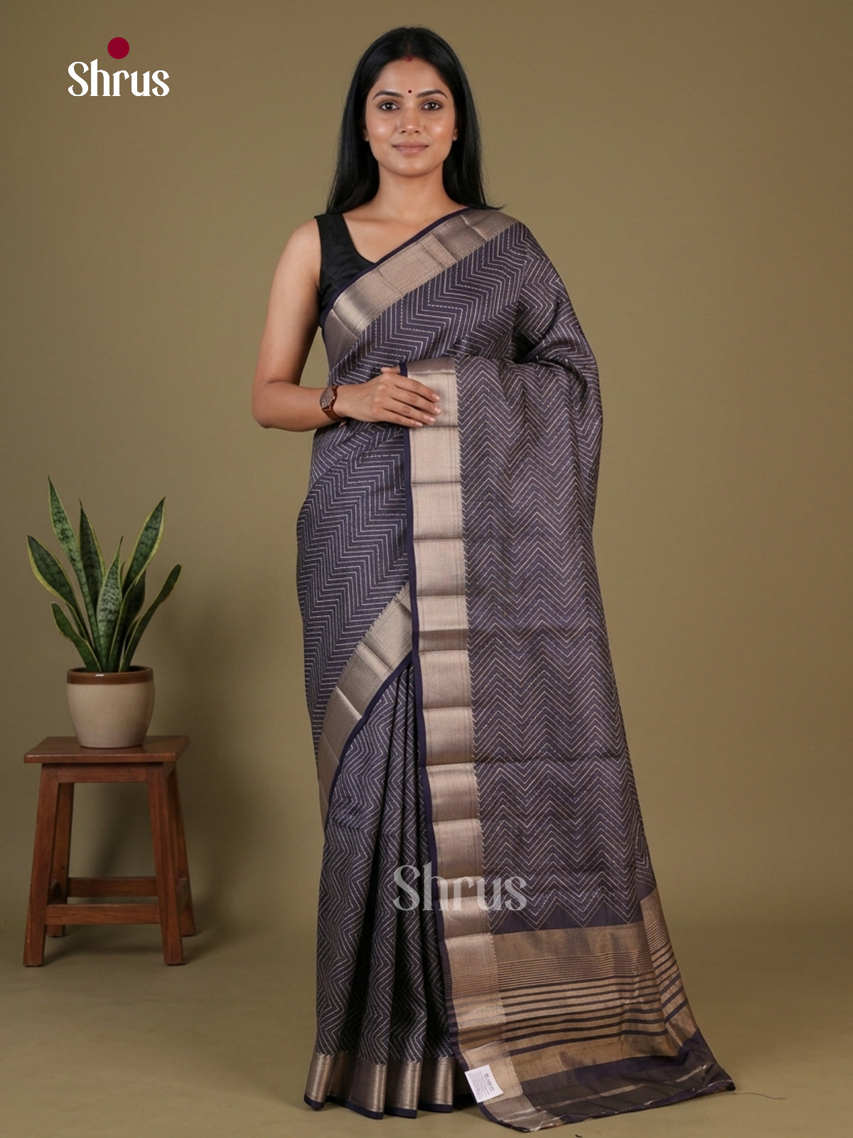 Semi Rawsilk Saree - EGS10106