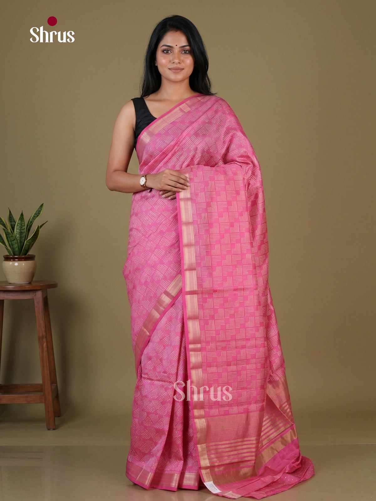 Semi Rawsilk Saree - EGS10112