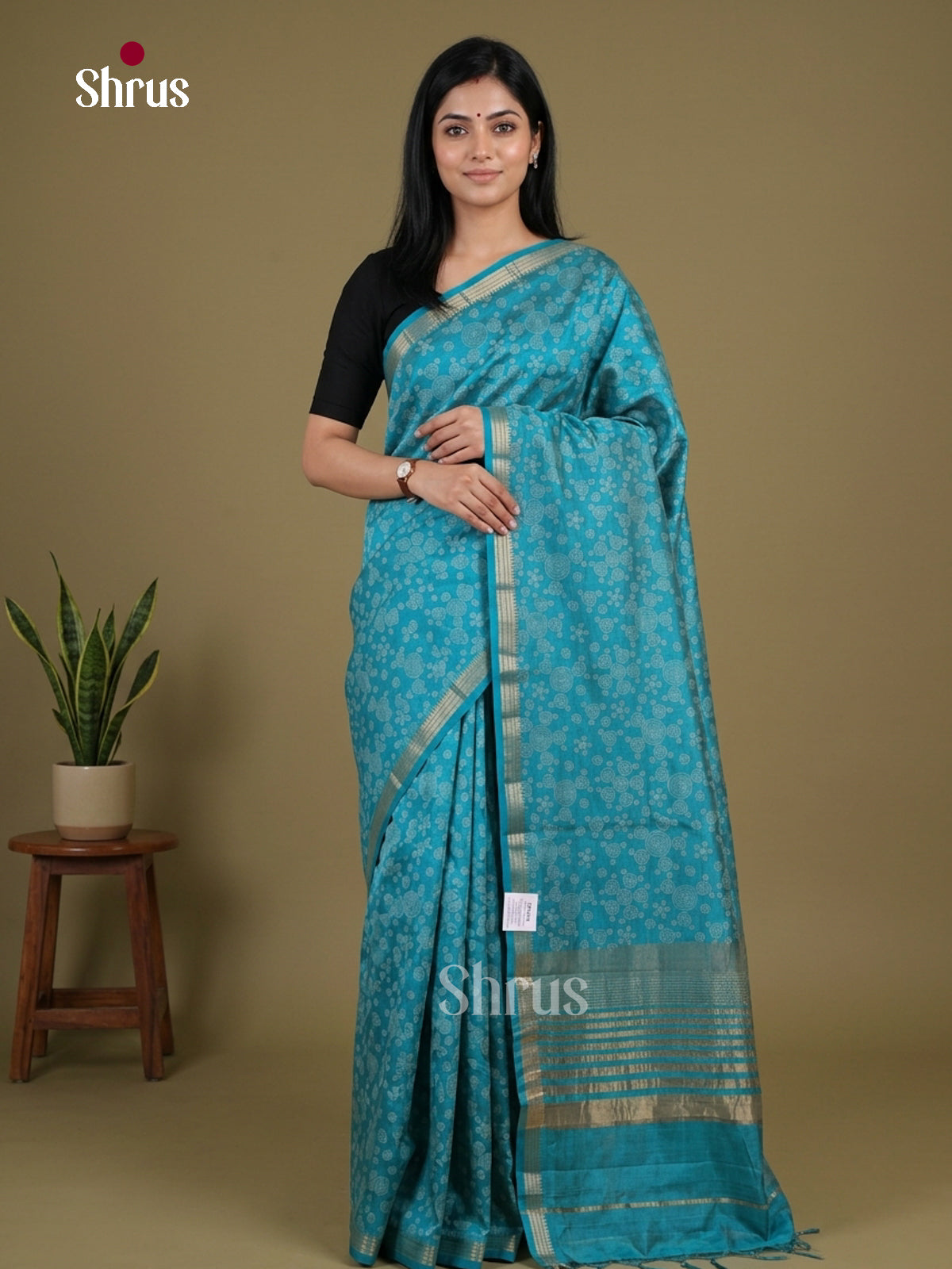 Semi Rawsilk Saree - EGS10120