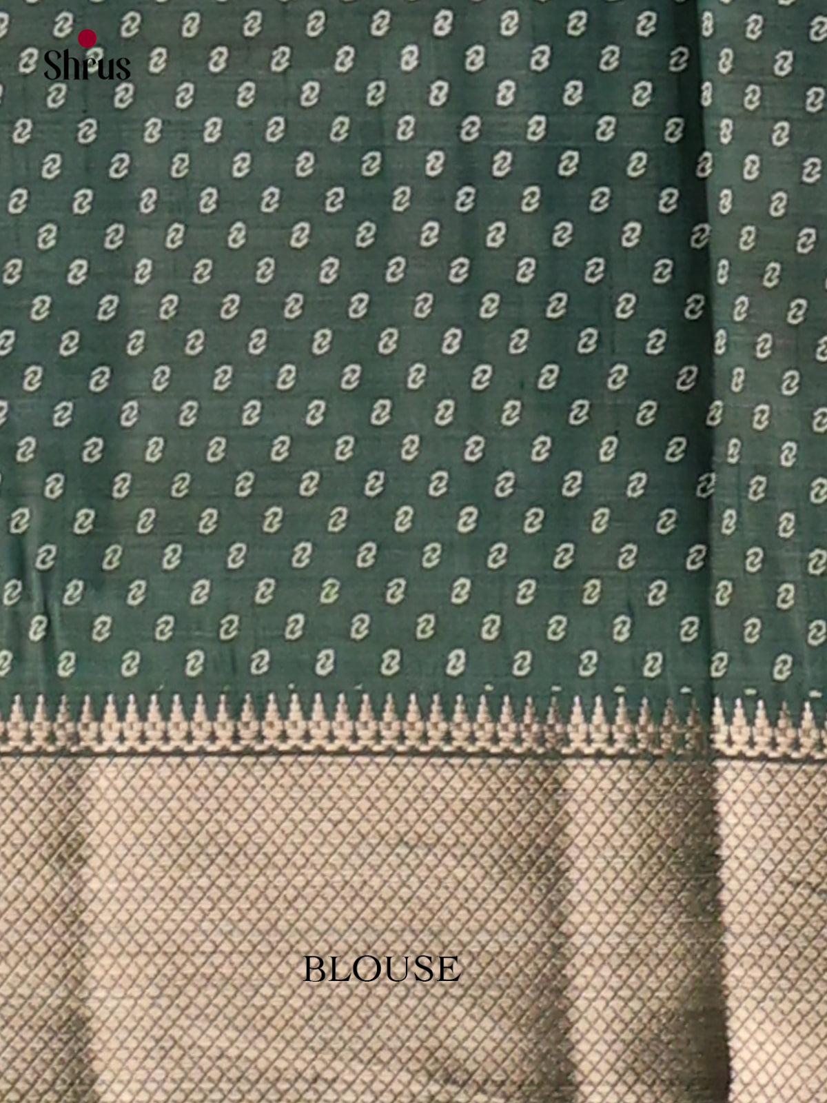 Semi Rawsilk Saree - EGS10127 - Shop on Shrus.com