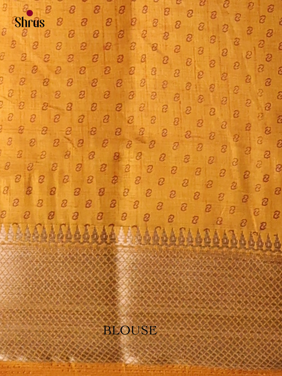 Semi Rawsilk Saree - EGS10129 - Shop on Shrus.com