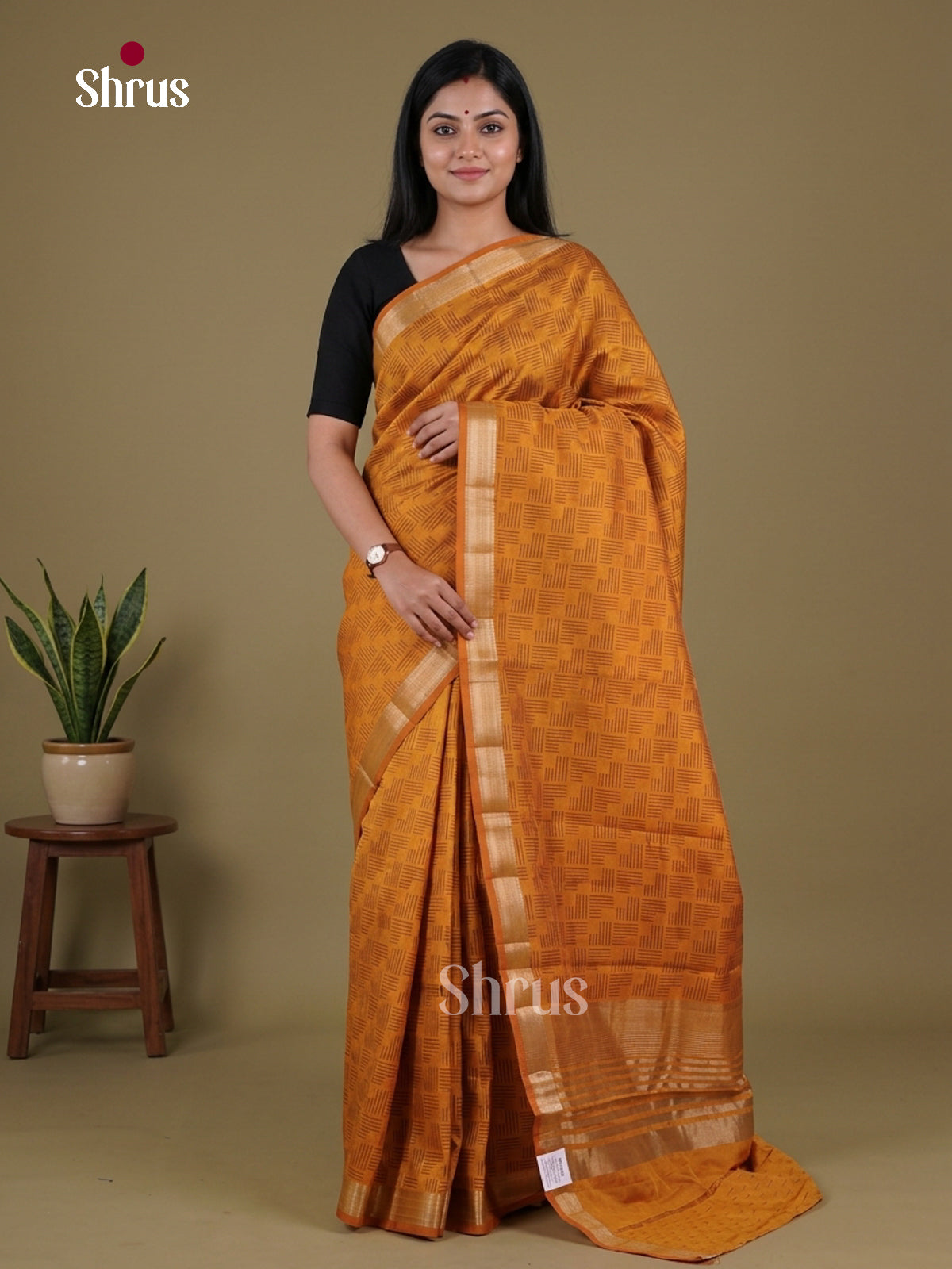 Semi Rawsilk Saree - EGS10139