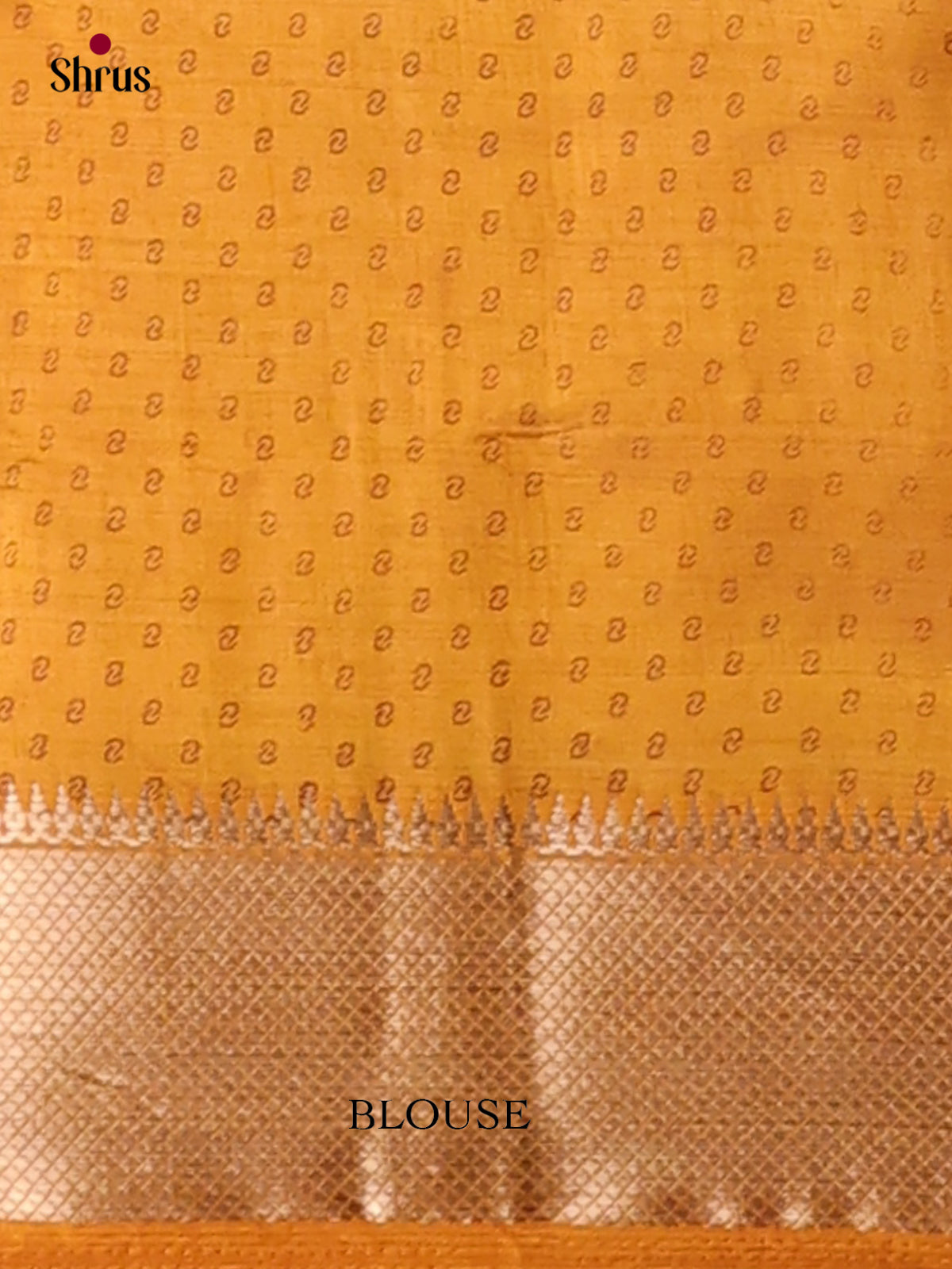 Semi Rawsilk Saree - EGS10141 - Shop on Shrus.com
