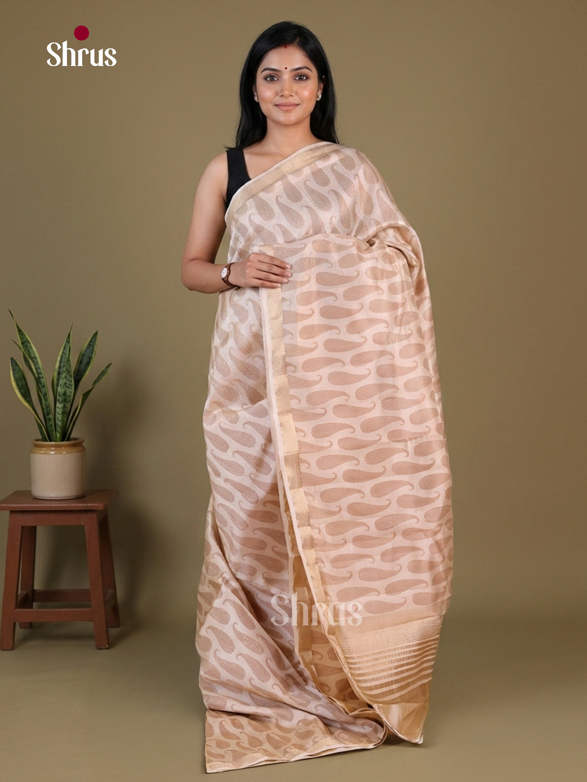 Semi Rawsilk Saree - EGS10150