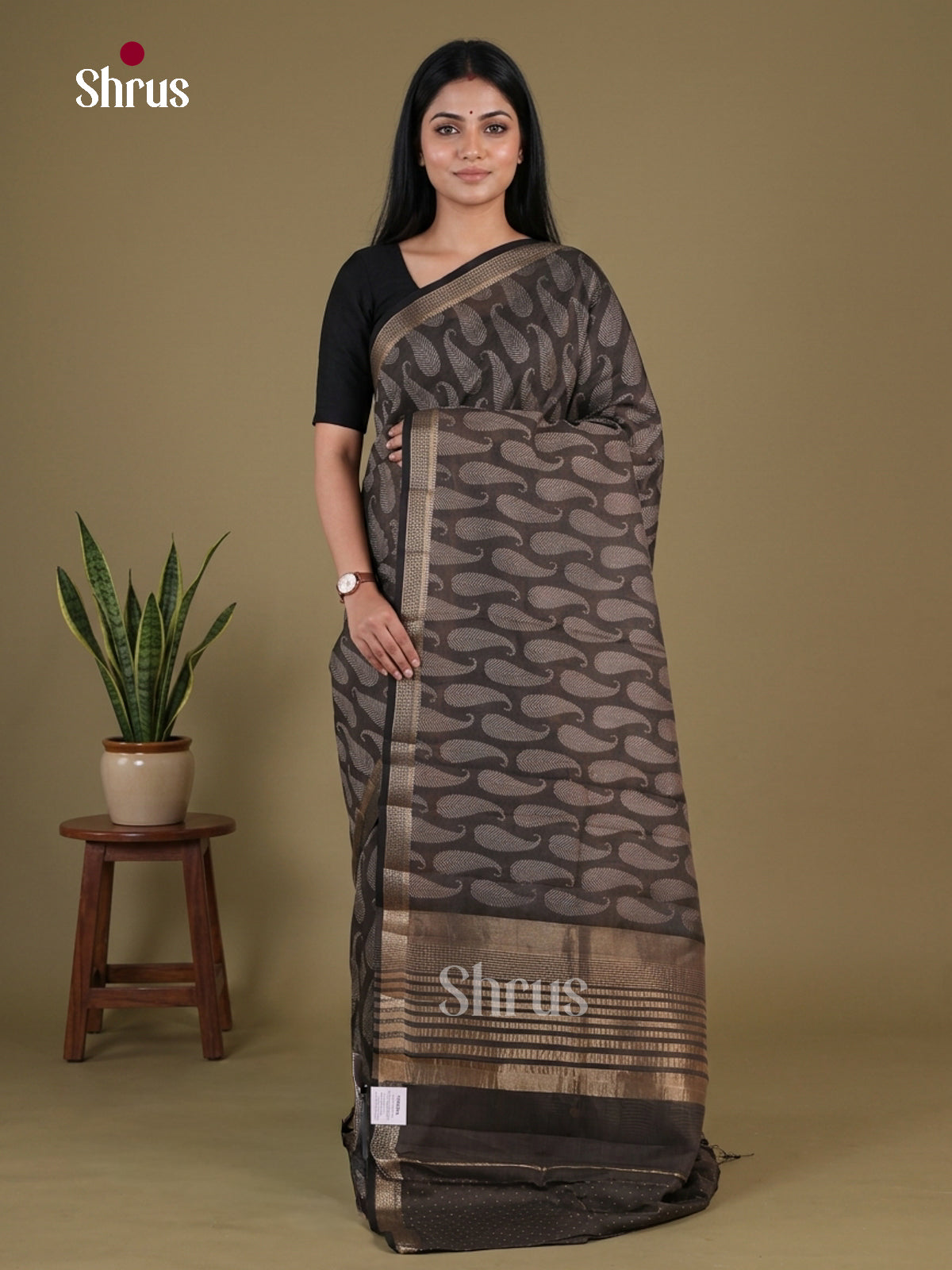 Semi Rawsilk Saree - EGS10164