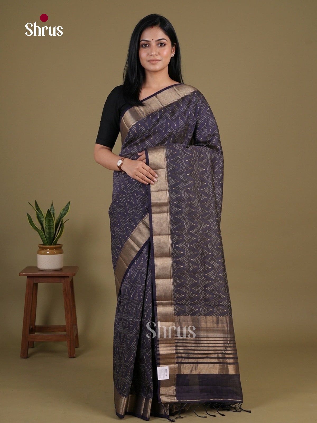 Semi Rawsilk Saree - EGS10174