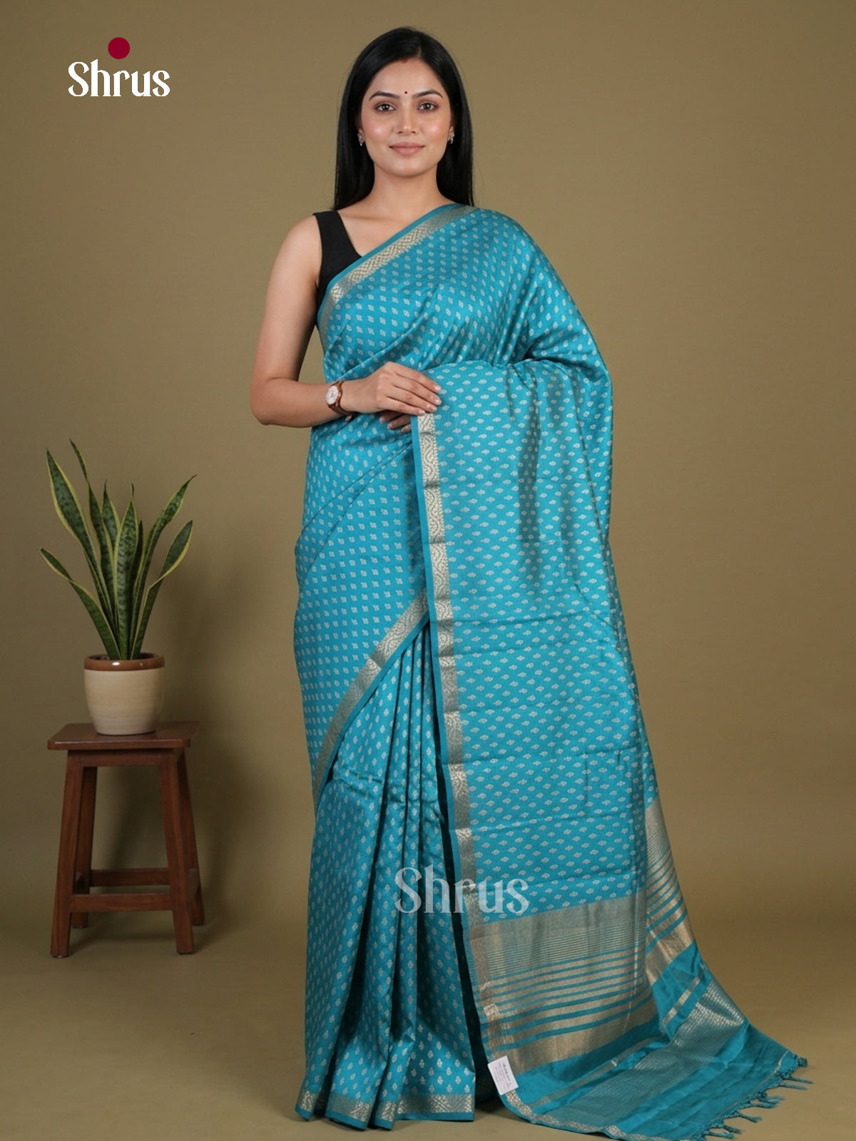 Semi Rawsilk Saree - EGS10191
