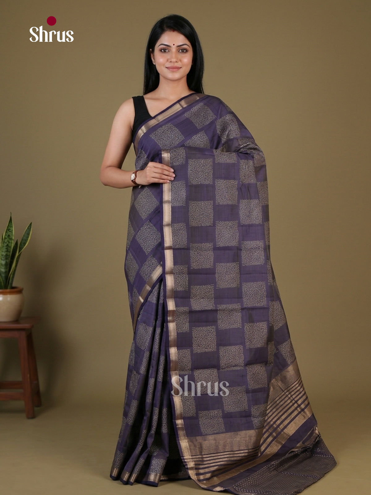 Semi Rawsilk Saree - EGS10207