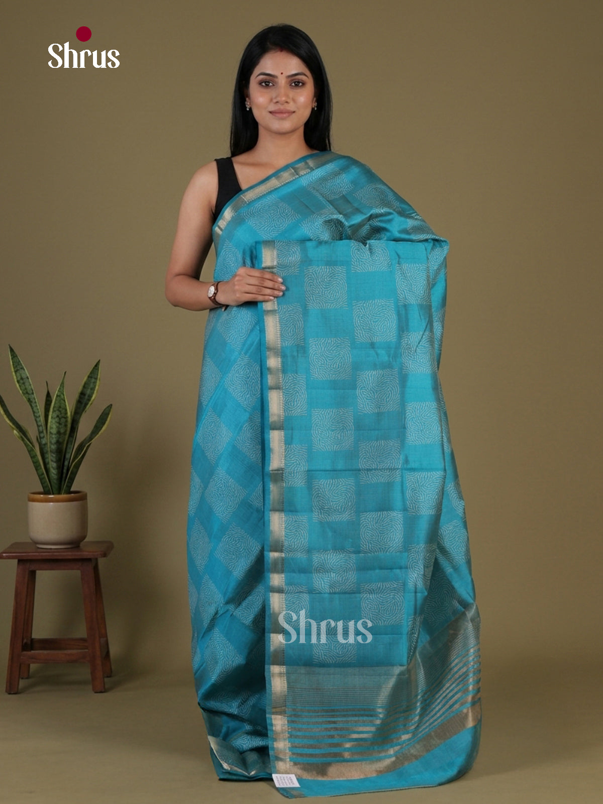 Semi Rawsilk Saree - EGS10209