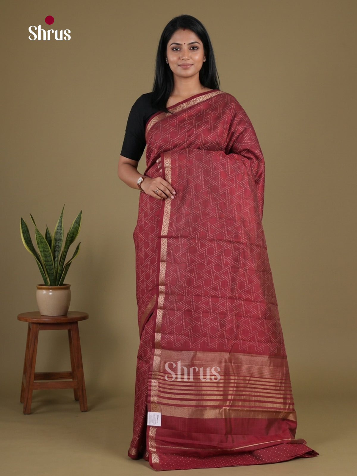 Semi Rawsilk Saree - EGS10255