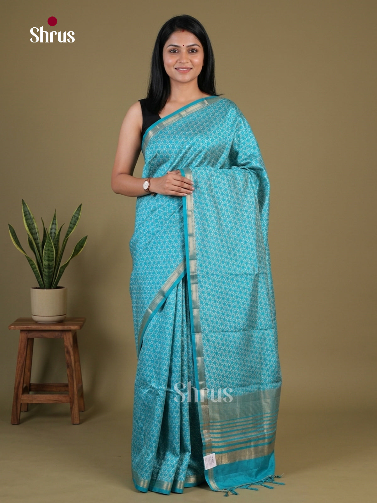 Semi Rawsilk Saree - EGS10265
