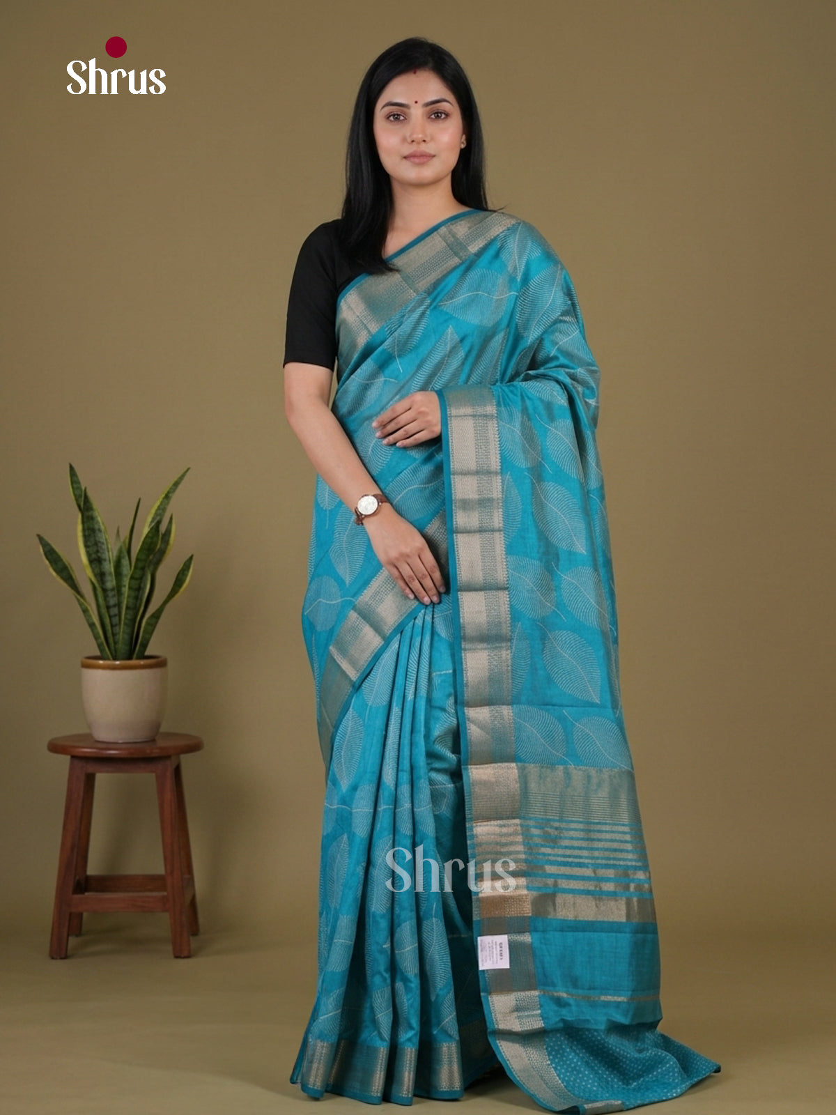 Semi Rawsilk Saree - EGS10284