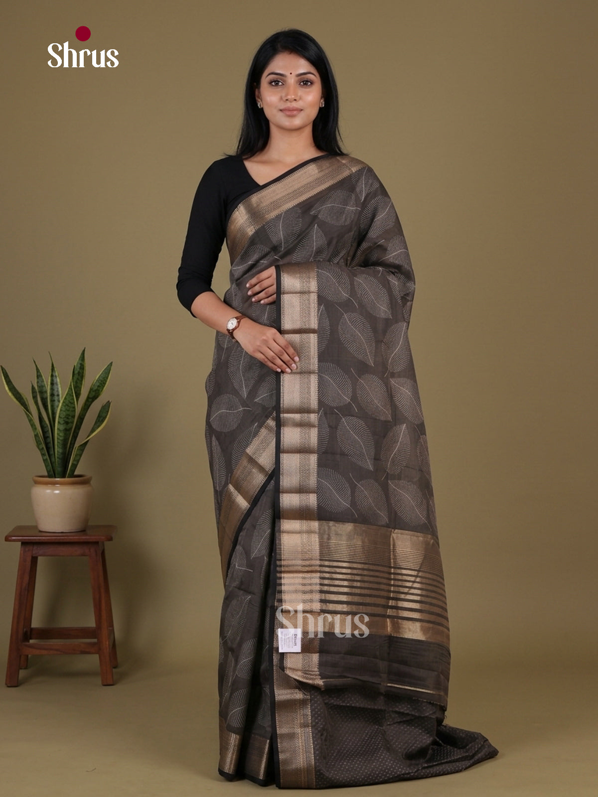 Semi Rawsilk Saree - EGS10290