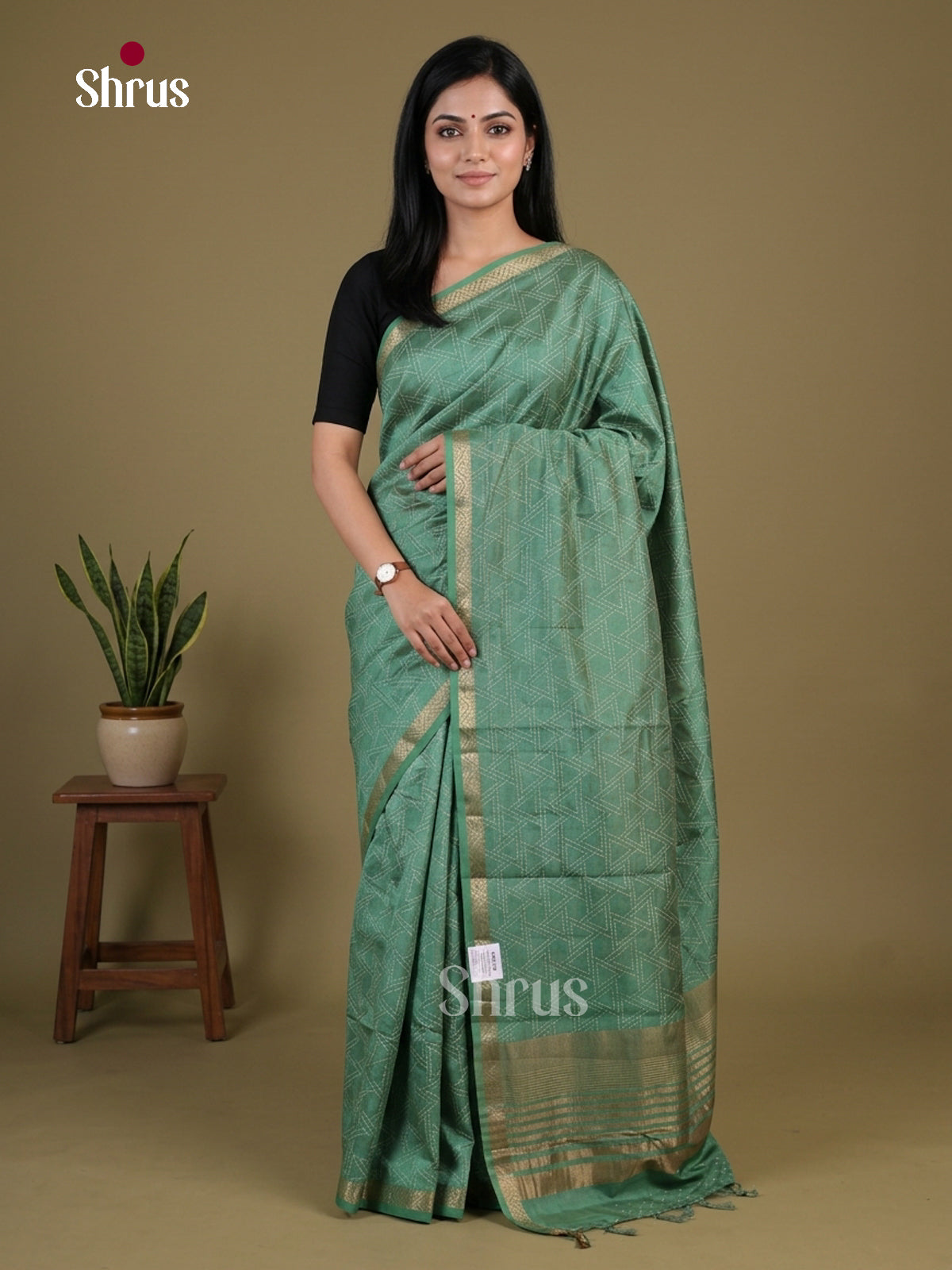 Semi Rawsilk Saree - EGS10302