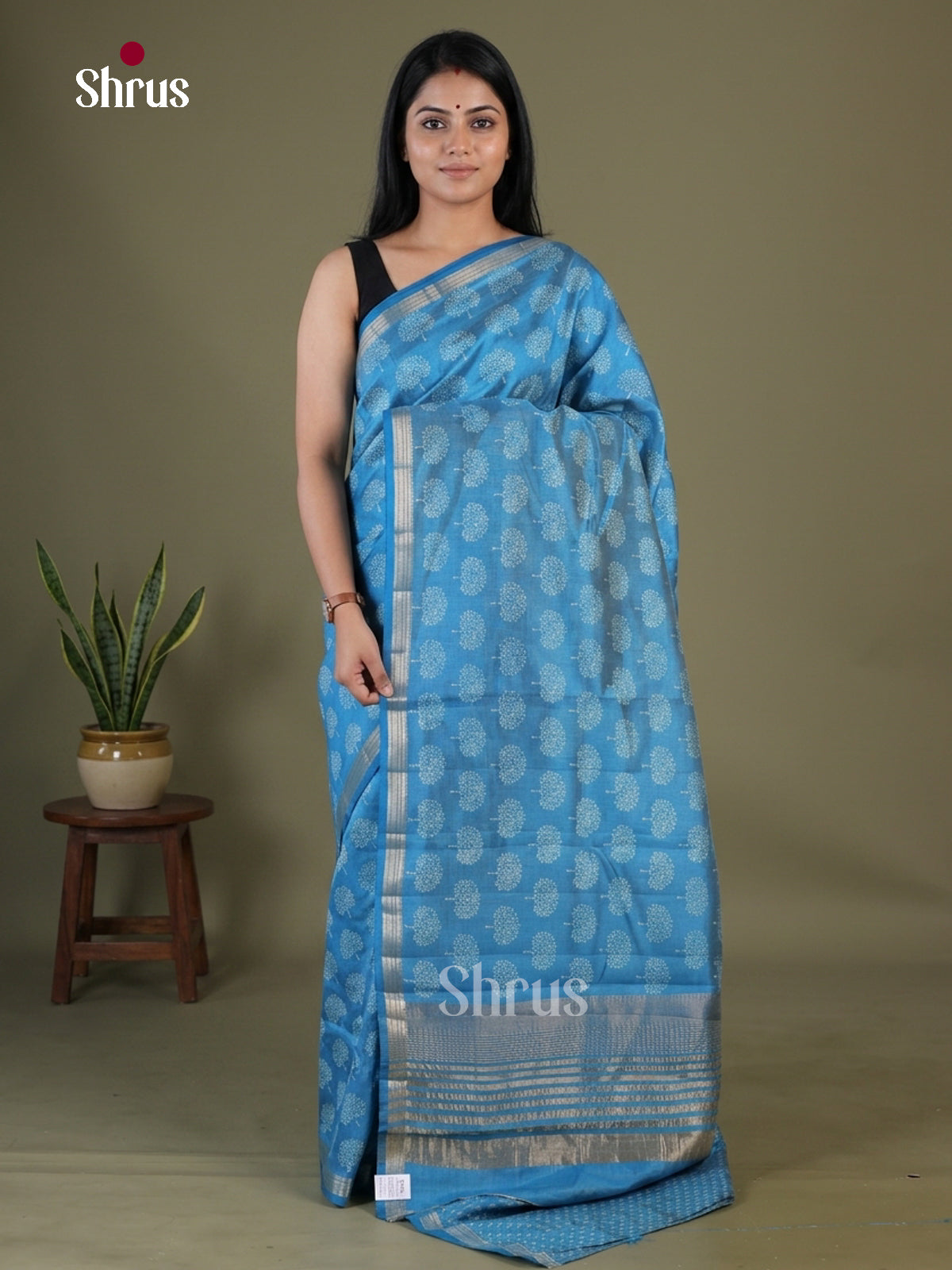 Semi Rawsilk Saree - EGS10304