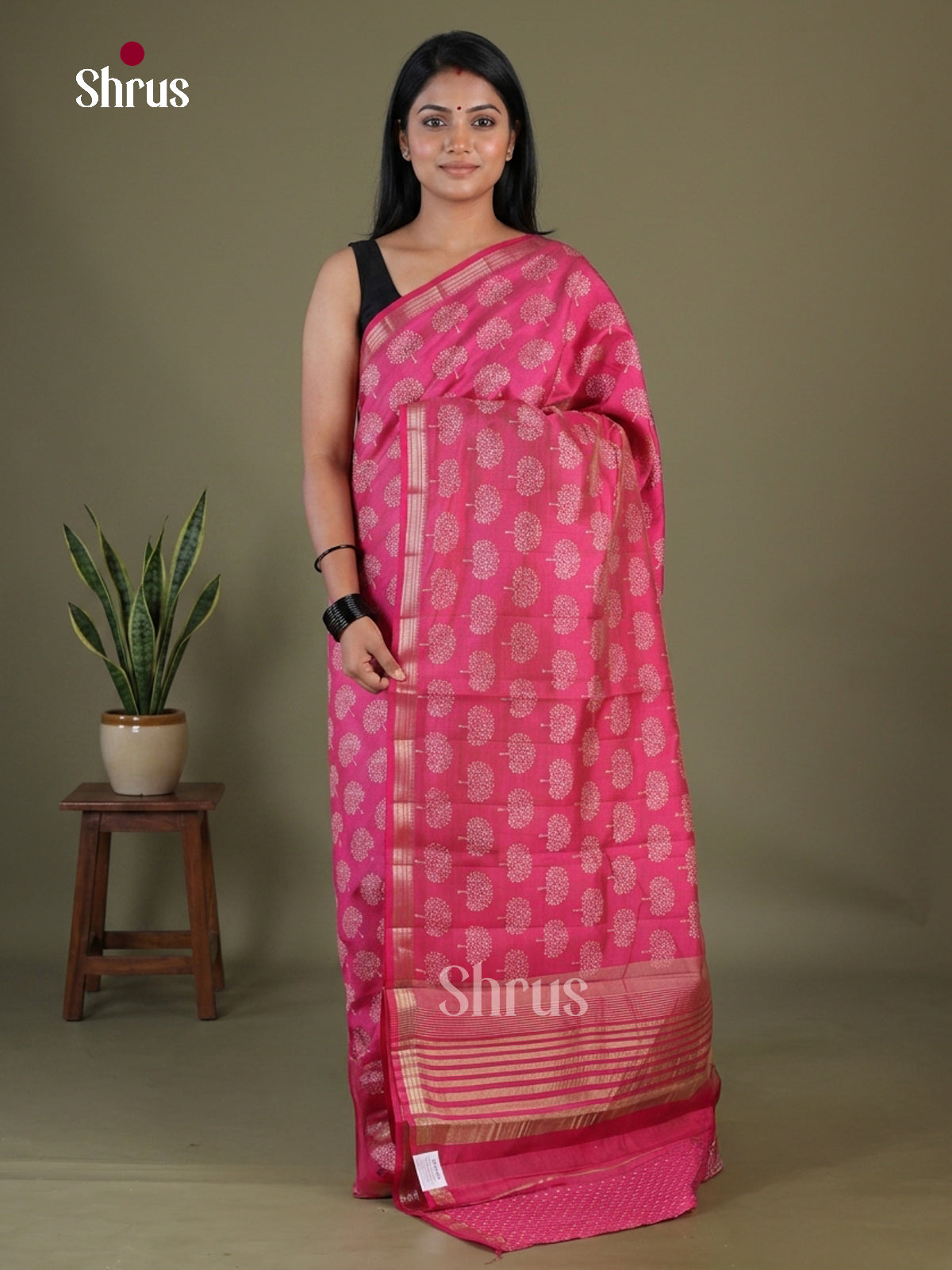 Semi Rawsilk Saree - EGS10307